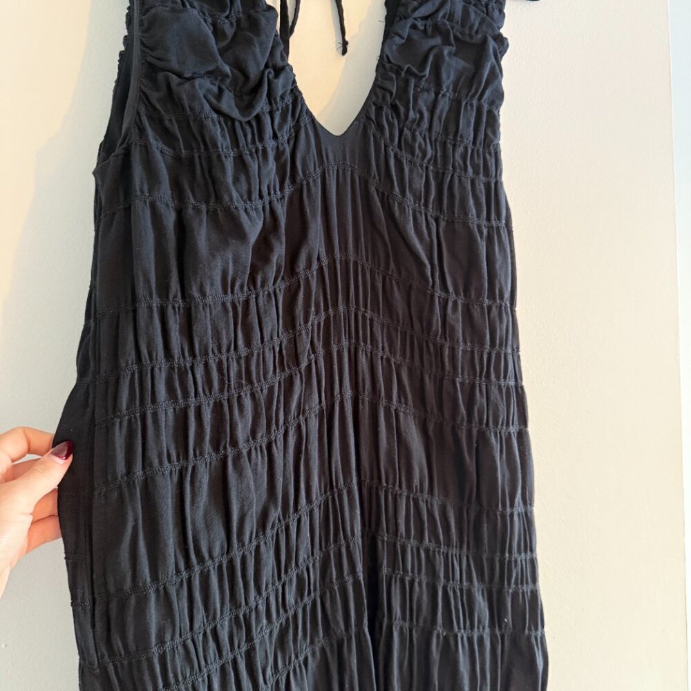 Free People Agatha Sleeveless Midi Dress, Black, size XS - Picture 2 of 5